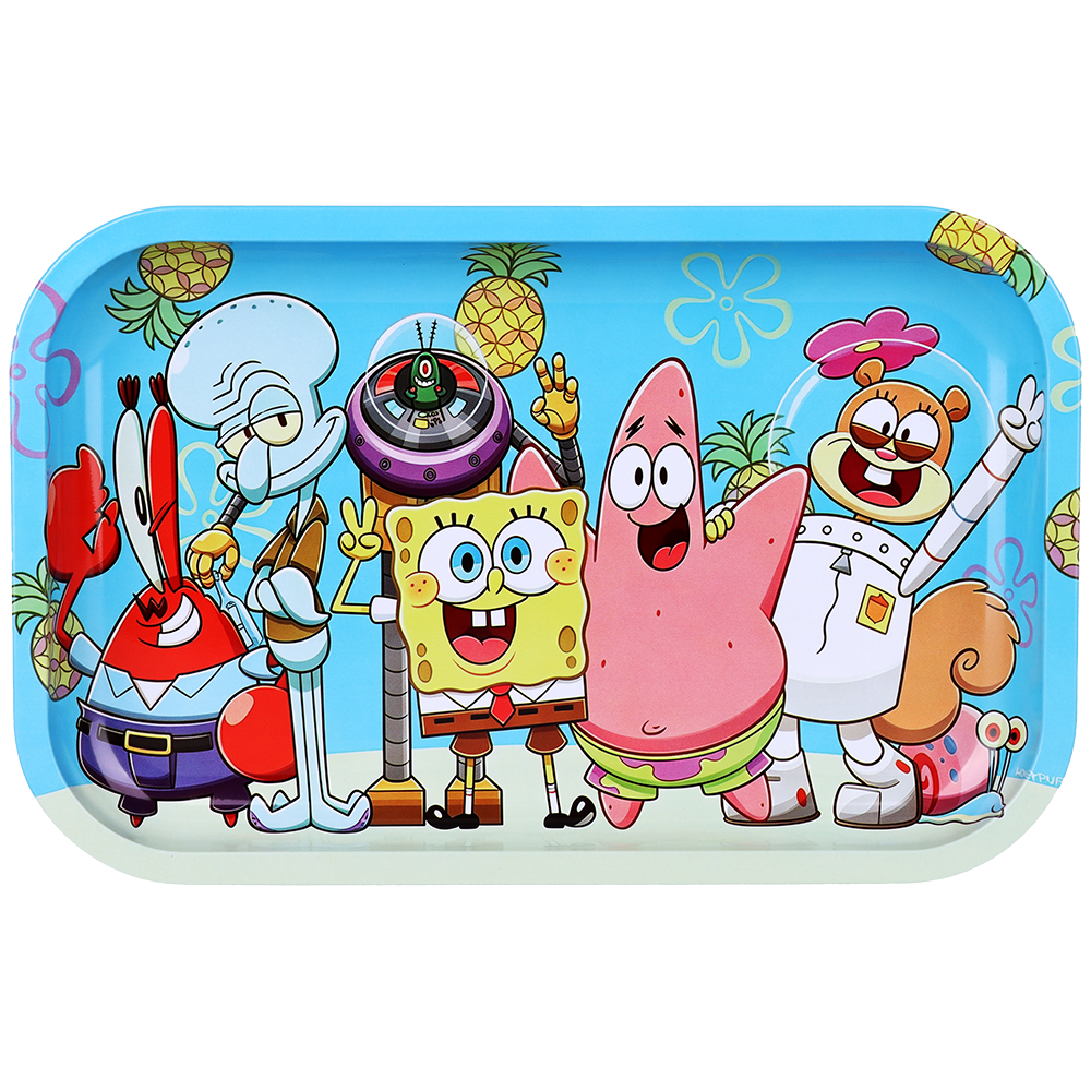 Sponge Robert & Friends Metal Rolling Tray