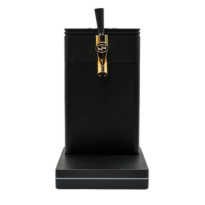 Stache Products Terp Tap | Glass of Vapor | Black Base Gold Tap