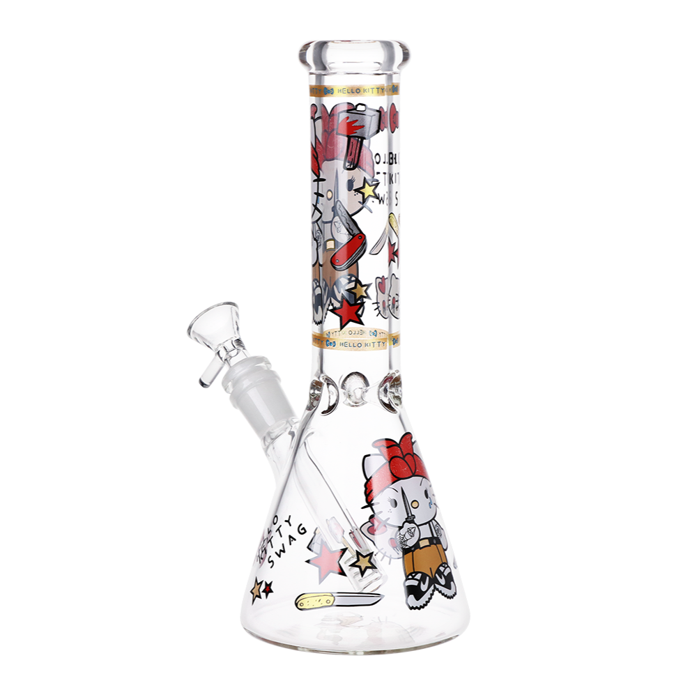 Street Cat Beaker Bong | Back View