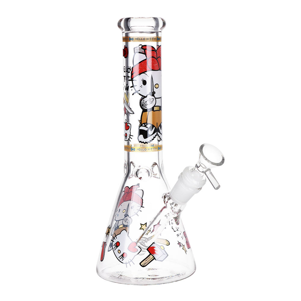 Street Cat Beaker Bong | Front View