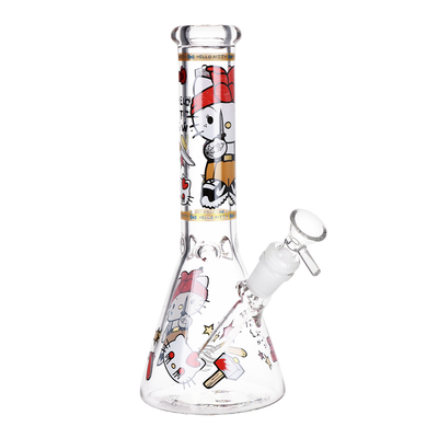 Street Cat Beaker Bong | Front View
