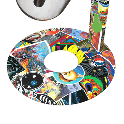 Stündenglass Gravity Infuser | Grateful Dead Legacy Patchwork | Base View