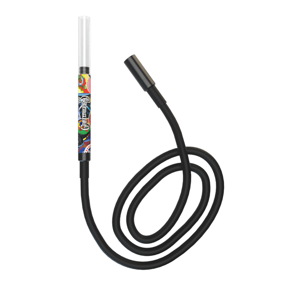 Stündenglass Gravity Infuser | Grateful Dead Legacy Patchwork | Hose