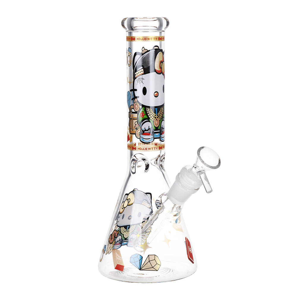 Swag Kitty Beaker Bong | Front View