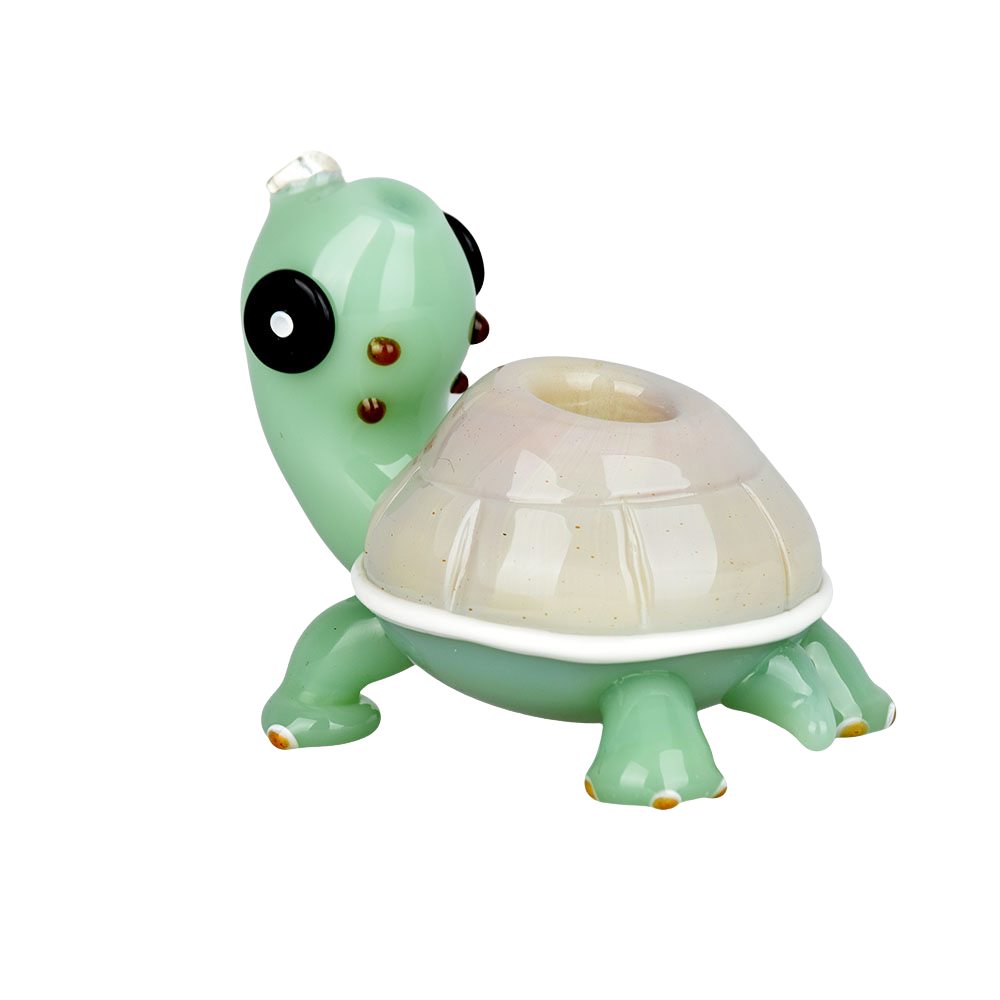 Tranquil Turtle Hand Pipe | Front View