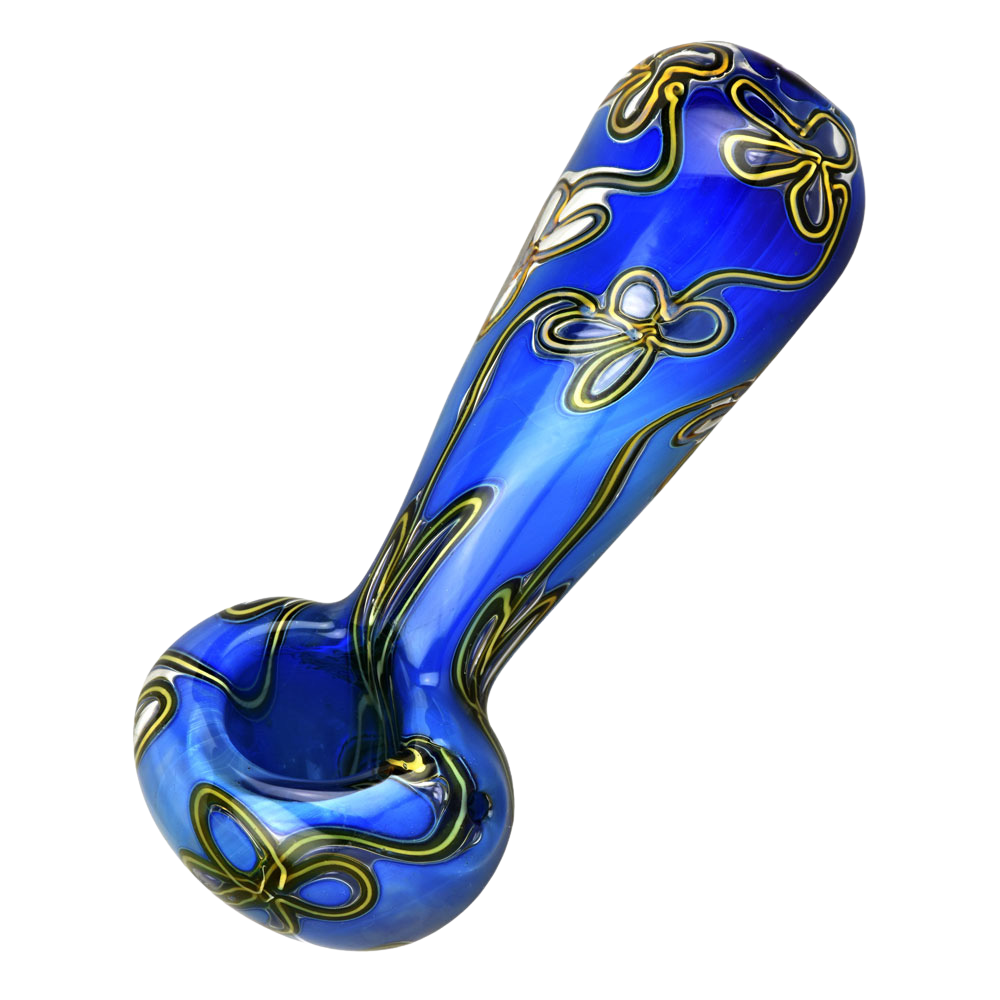 Trippy Floral Spoon Pipe