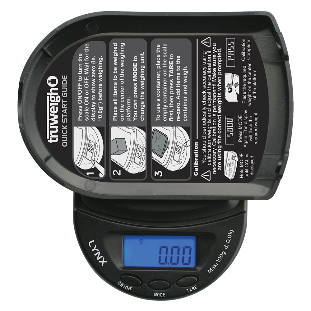 Truweigh Lynx Digital Mini Scale | Platform Tray