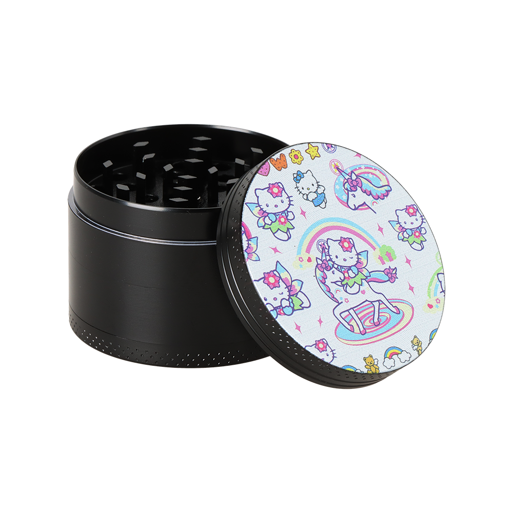 Unicorn Kitty Smoker's Travel Kit | 4 Piece Grinder