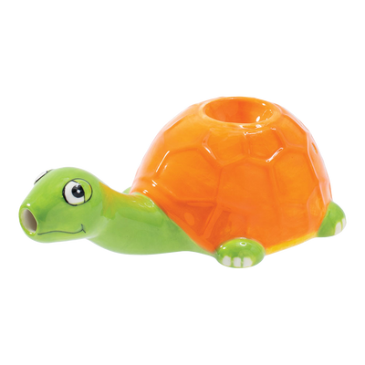 Wacky Bowlz Ceramic Hand Pipe | Sea Turtle