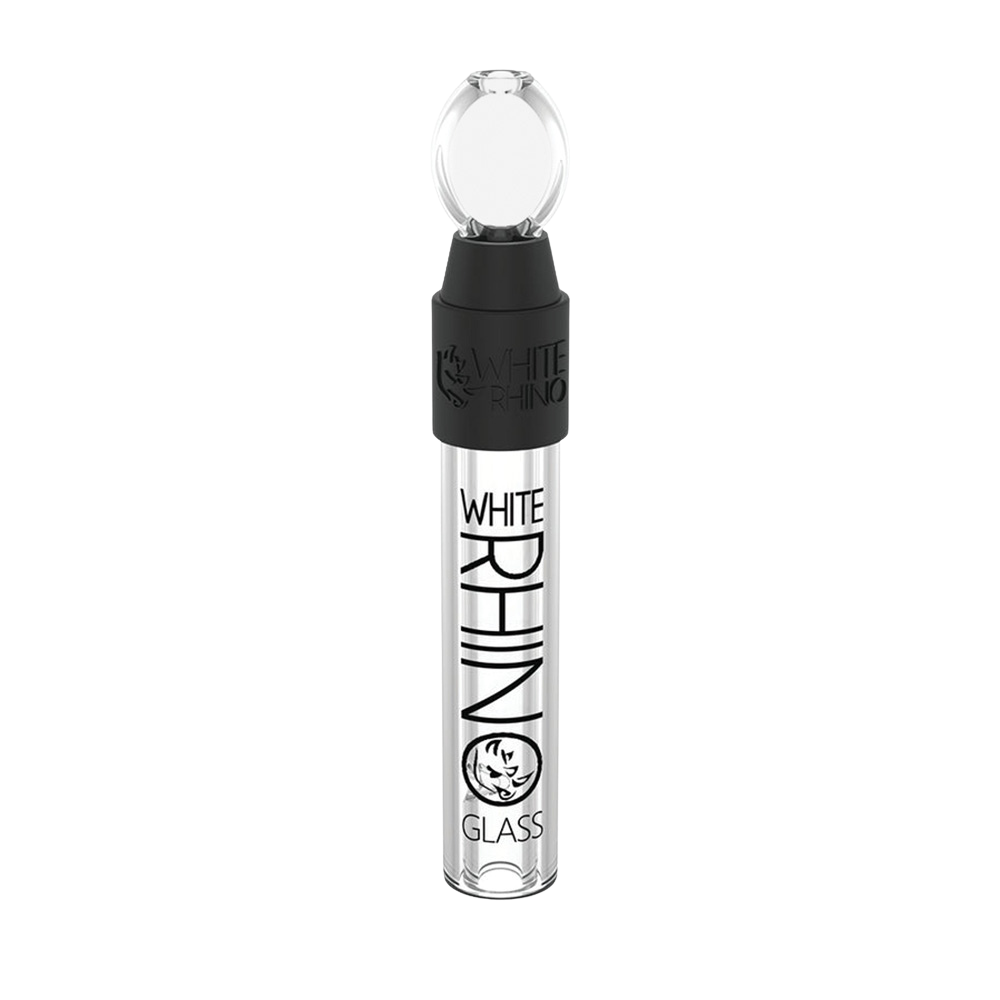 White Rhino Adjustable Glass Blunt