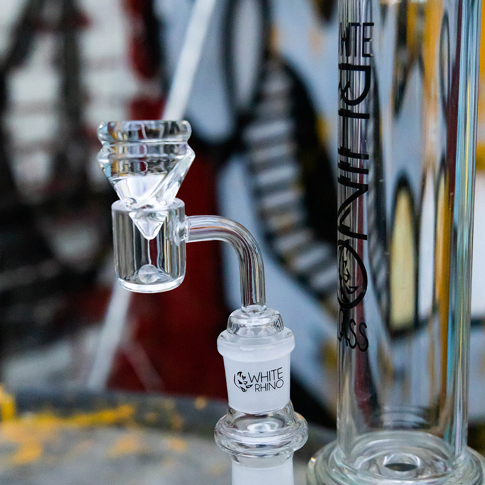 White Rhino Drop In Dish | Quartz & Ceramic Banger Inserts
