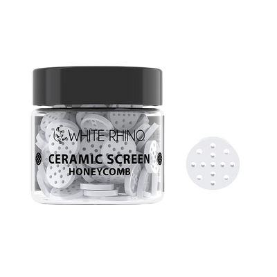 White Rhino Honeycomb Screens | Ceramic | 100 Piece Set
