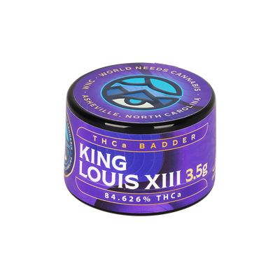 WNC THCA Badder | King Louis XIII | 3.5 Gram Jar