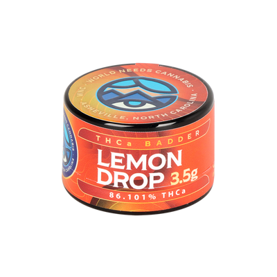 WNC THCA Badder | Lemon Drop | 3.5g Jar