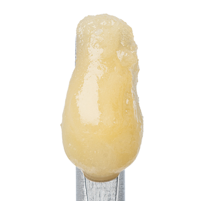 WNC CBD THCA Badder | Lemon Drop | Close Up View