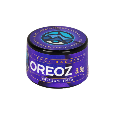 WNC THCA Badder | Oreoz | 3.5 Gram Jar