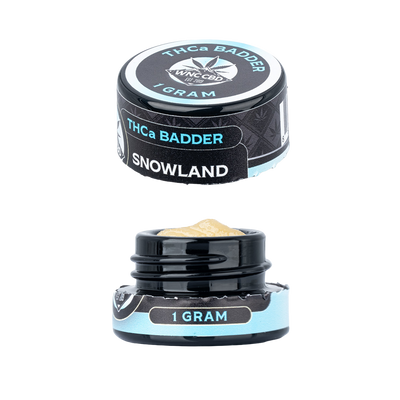 WNC THCA Badder | Snowland | 1 Gram Jar