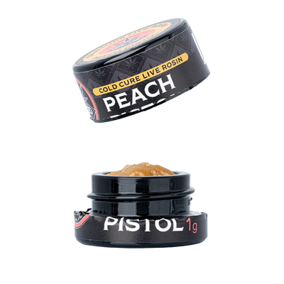 WNC THCA Cold Cure Live Rosin | Peach Pistol | 1 Gram Jar