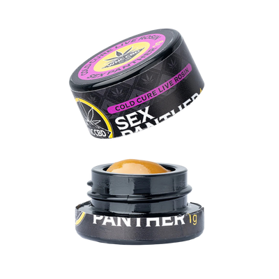 WNC THCA Cold Cure Live Rosin | Sex Panther | 1 Gram Jar