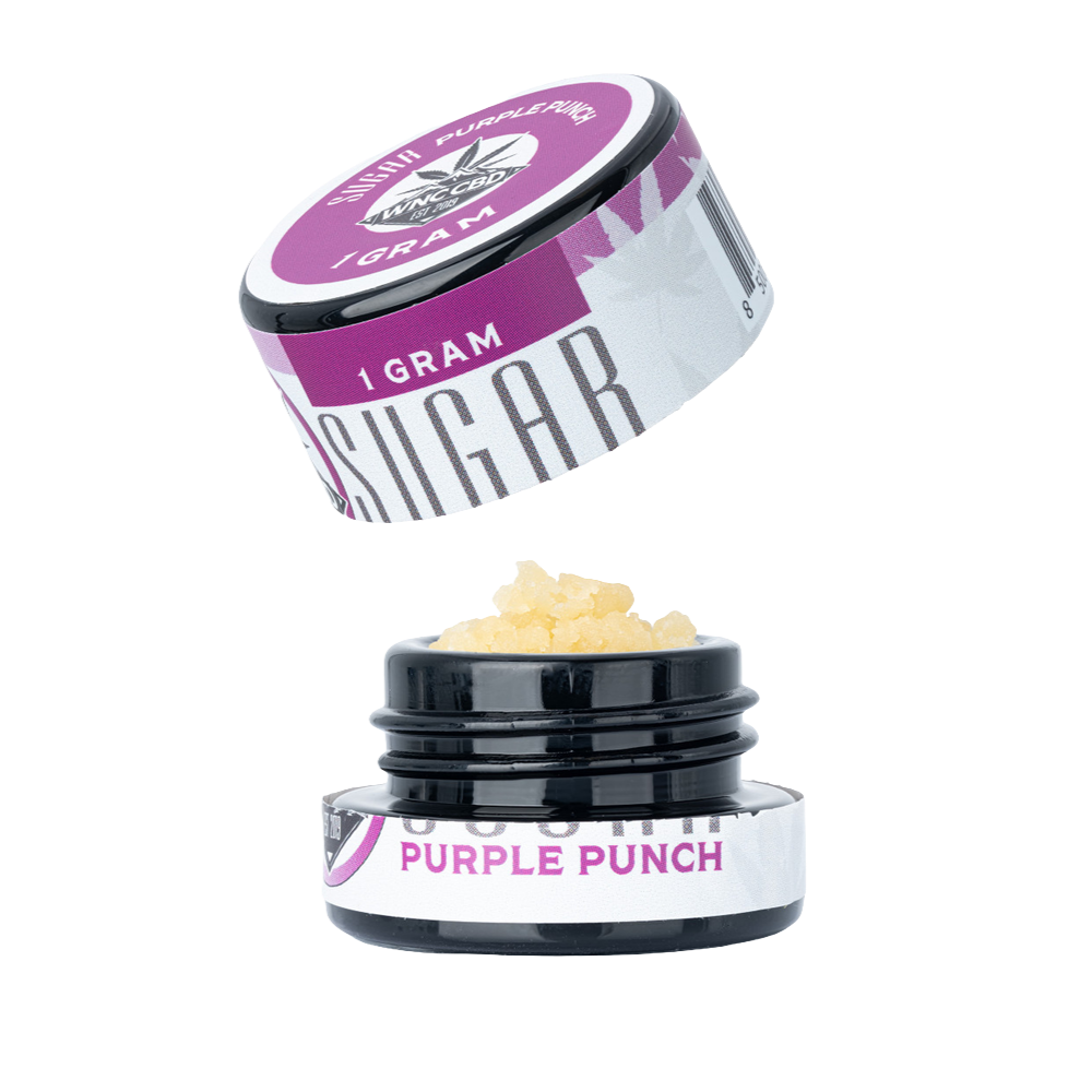 WNC THCA Sugar | Purple Punch | 1 Gram Jar