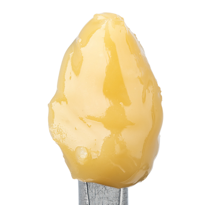 WNC THCA Cold Cure Live Rosin | Jungle Lava | Close Up View