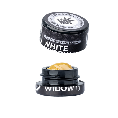WNC THCA Cold Cure Live Rosin | White Widow | 1 Gram Jar