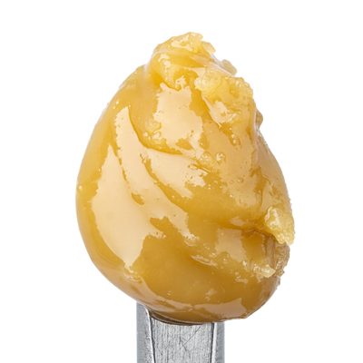 WNC THCA Cold Cure Live Rosin | White Widow | Close View