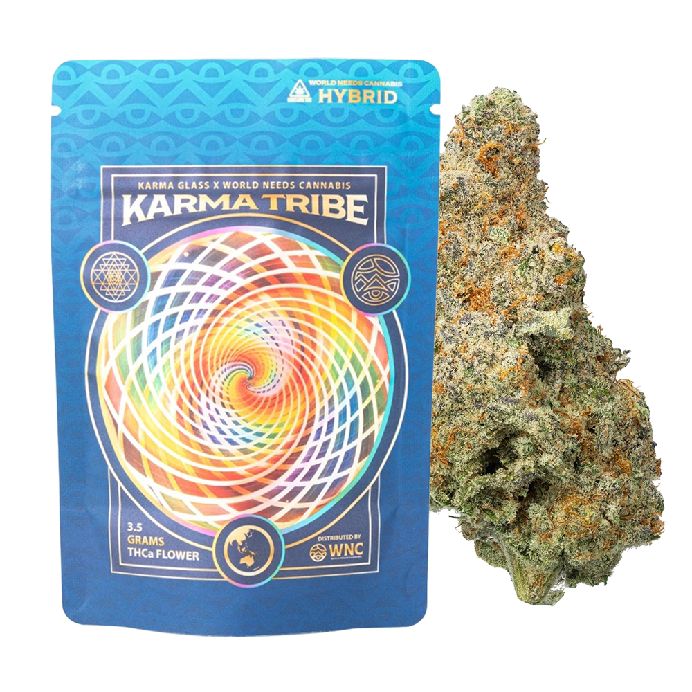 WNC x Karma THCA Indoor Hydro Flower | Mountain Mintz | 3.5 Gram Packaging