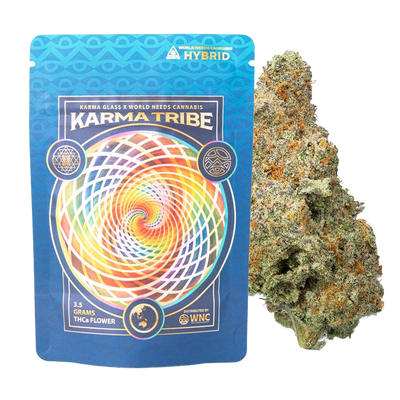 WNC x Karma THCA Indoor Hydro Flower | Mountain Mintz | 3.5 Gram Packaging