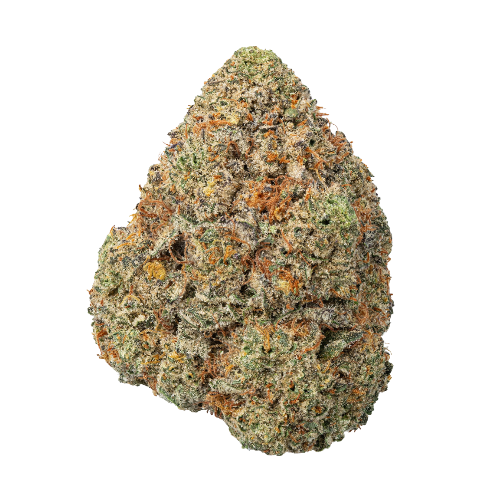 WNC THCA Indoor Living Soil Flower | Bruce Banner | Bud Close View
