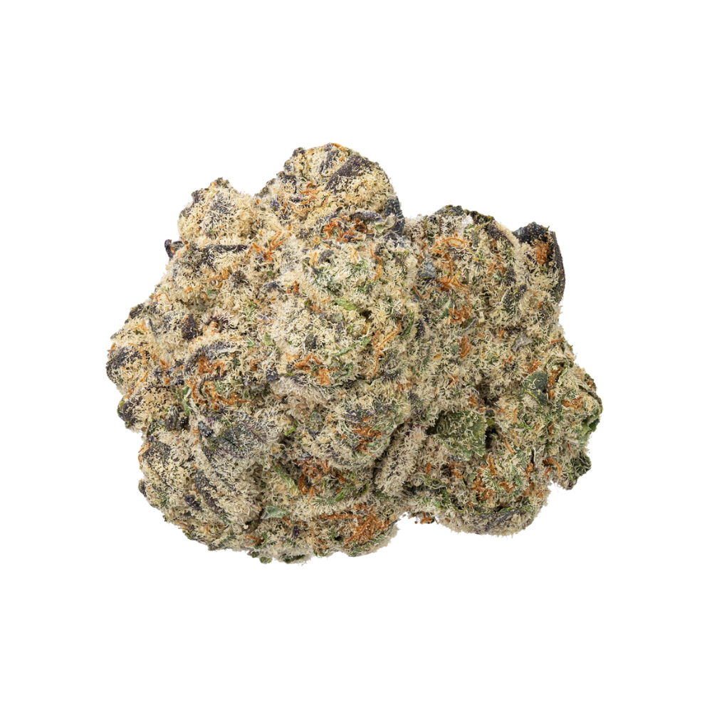 WNC THCA Indoor Living Soil Flower | Marshmallow OG | Close View of Bud