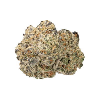 WNC THCA Indoor Living Soil Flower | Marshmallow OG | Close View of Bud