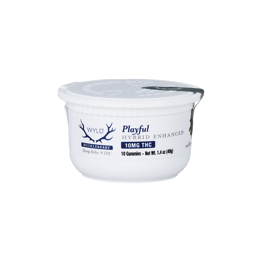 WYLD D9 Gummies | Huckleberry | 10 Piece Jar