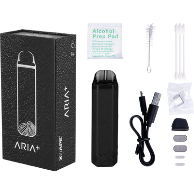 XVape Aria+ Dual Use Vaporizer | All Contents & Accessories
