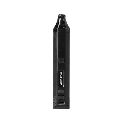 XVape Aria+ Dual Use Vaporizer | Gothic Black | Side View