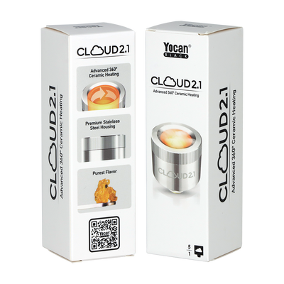 Yocan Cloud 2.1 Cermic Atomizer | 5 Piece Set Packaging