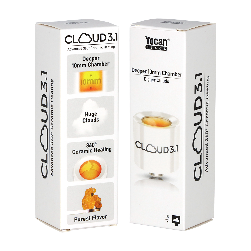 Yocan Cloud 3.1 Ceramic Atomizer | 5 Piece Set Packaging