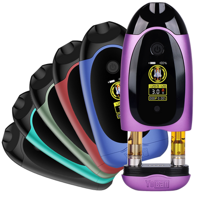 Yocan Dubb Dual Cartridge Battery | Portable 510 Vapes - Pulsar Pulsar Shop Yocan Dubb Dual Cartridge Battery | Portable 510 Vapes - Pulsar Pulsar Shop