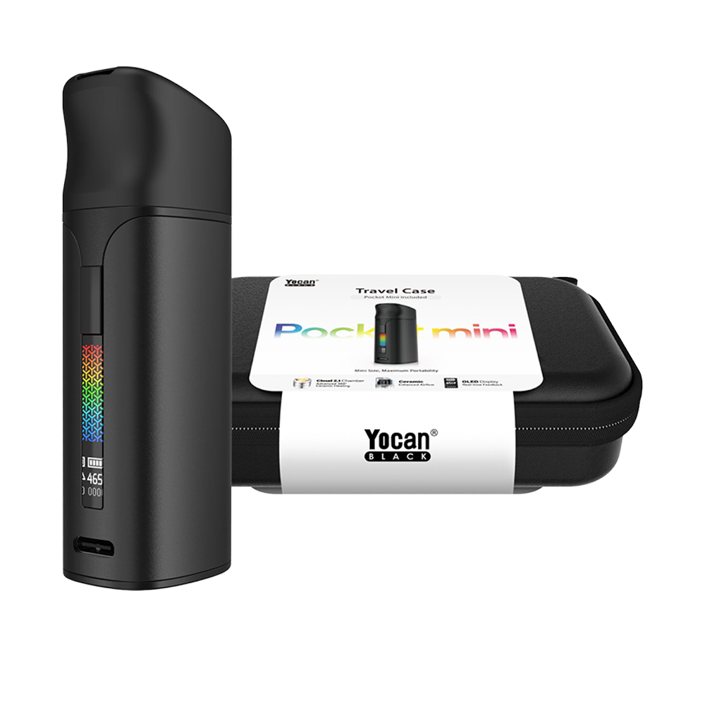 Yocan Pocket Mini Wax Vaporizer Travel Kit | Black