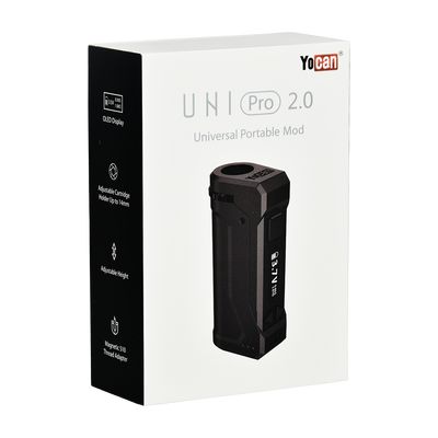 Yocan UNI Pro 2.0 Portable Box Mod | 510 Cartridge Batteries - Pulsar Pulsar Shop Yocan UNI Pro 2.0 Portable Box Mod | 510 Cartridge Batteries - Pulsar Pulsar Shop
