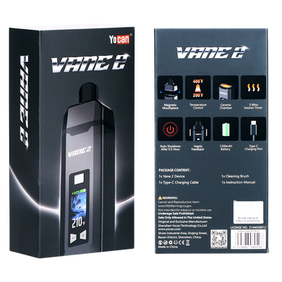 Yocan Vane 2 Dry Herb Vaporizer | Packaging