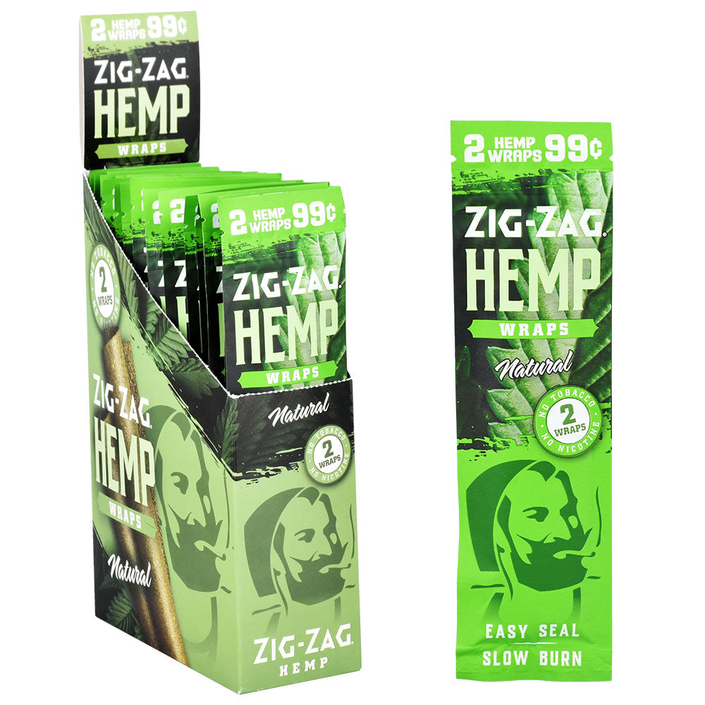 Zig Zag Natural Wraps | Slow Burn & Easy Seal - Pulsar – Pulsar Shop