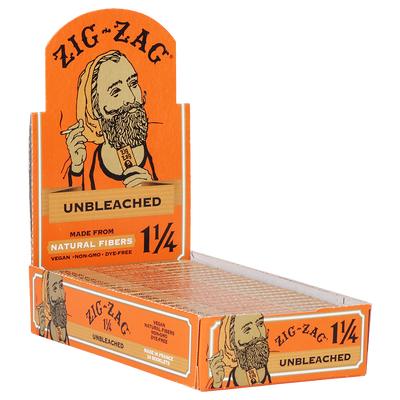 Zig Zag Unbleached Rolling Papers | Full Box