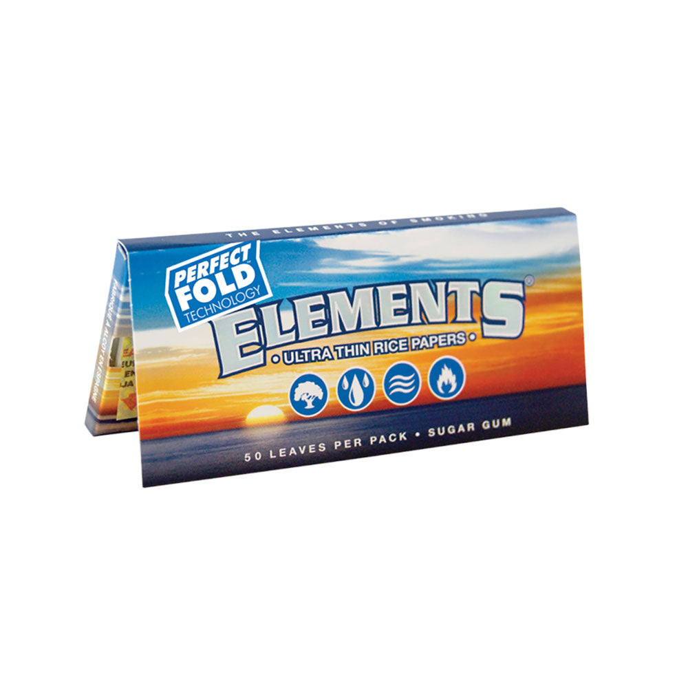 Elements Perfect Fold Rice Rolling Papers | Bulk RYO Supplies - Pulsar ...